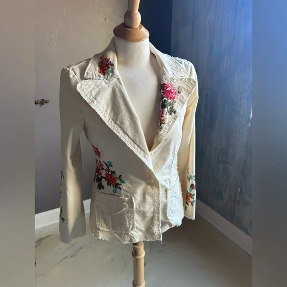 Johnny Was Embroidered Jacket – Size Small - Picture 1 of 10